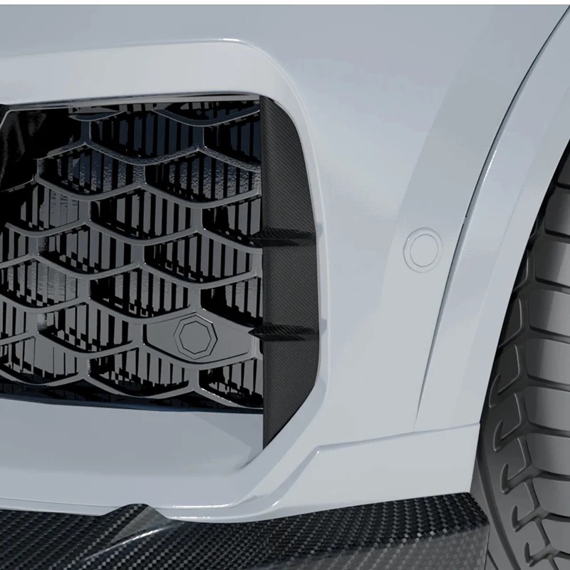 For  2005 new RSQ8 Upgrade DRY carbon fiber front bumper splitter lip Bodykit 2025+